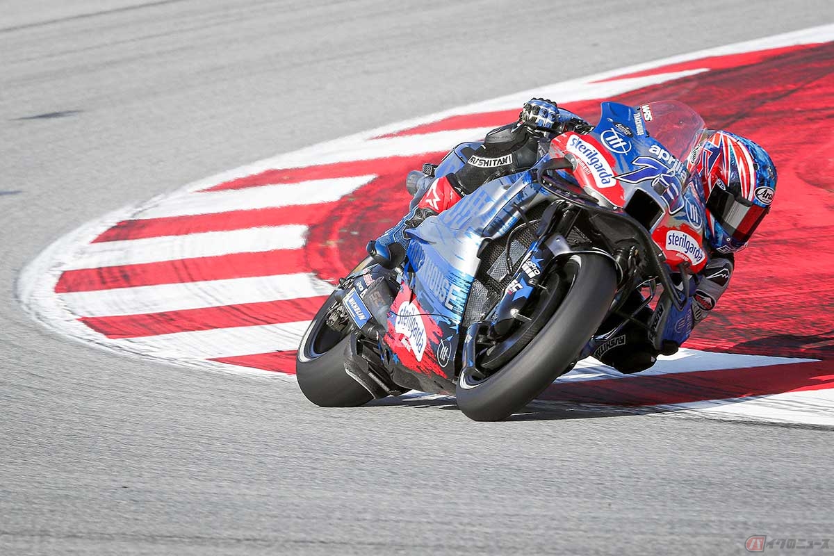 小椋藍選手(トラックハウス・MotoGP・チーム)