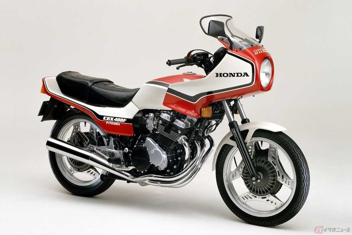 国内販売モデルで初めてカウリングを装備したホンダ「CBX400F INTEGRA」(1982年7月1日発売)