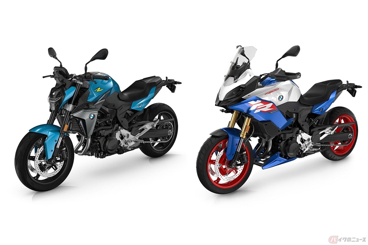 BMW Motorrad「F900XR」(右)と「F900R」