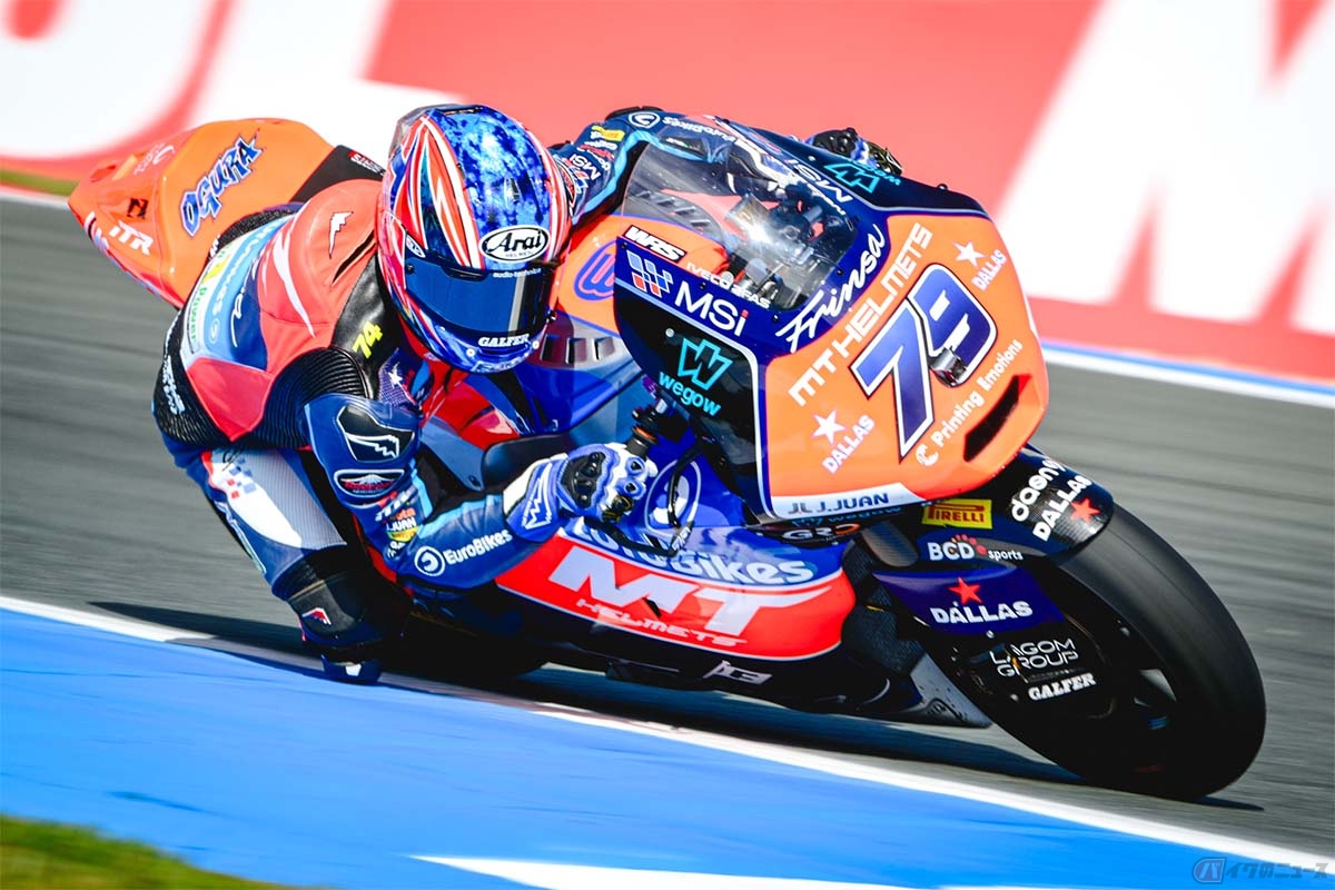 2024ロードレース世界選手権でMoto2クラスを戦う小椋藍選手