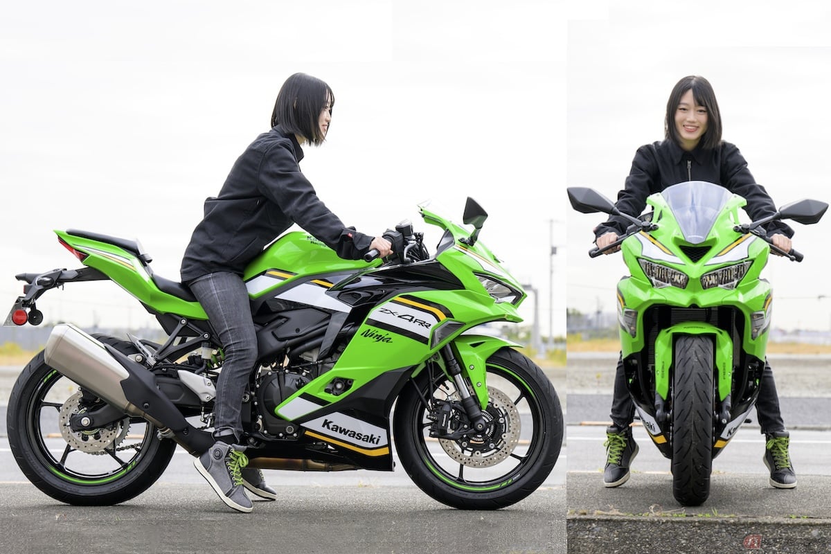 シート高は800mm、身長158cmのわたしは、意外にも両足のつま先をつくことができました!