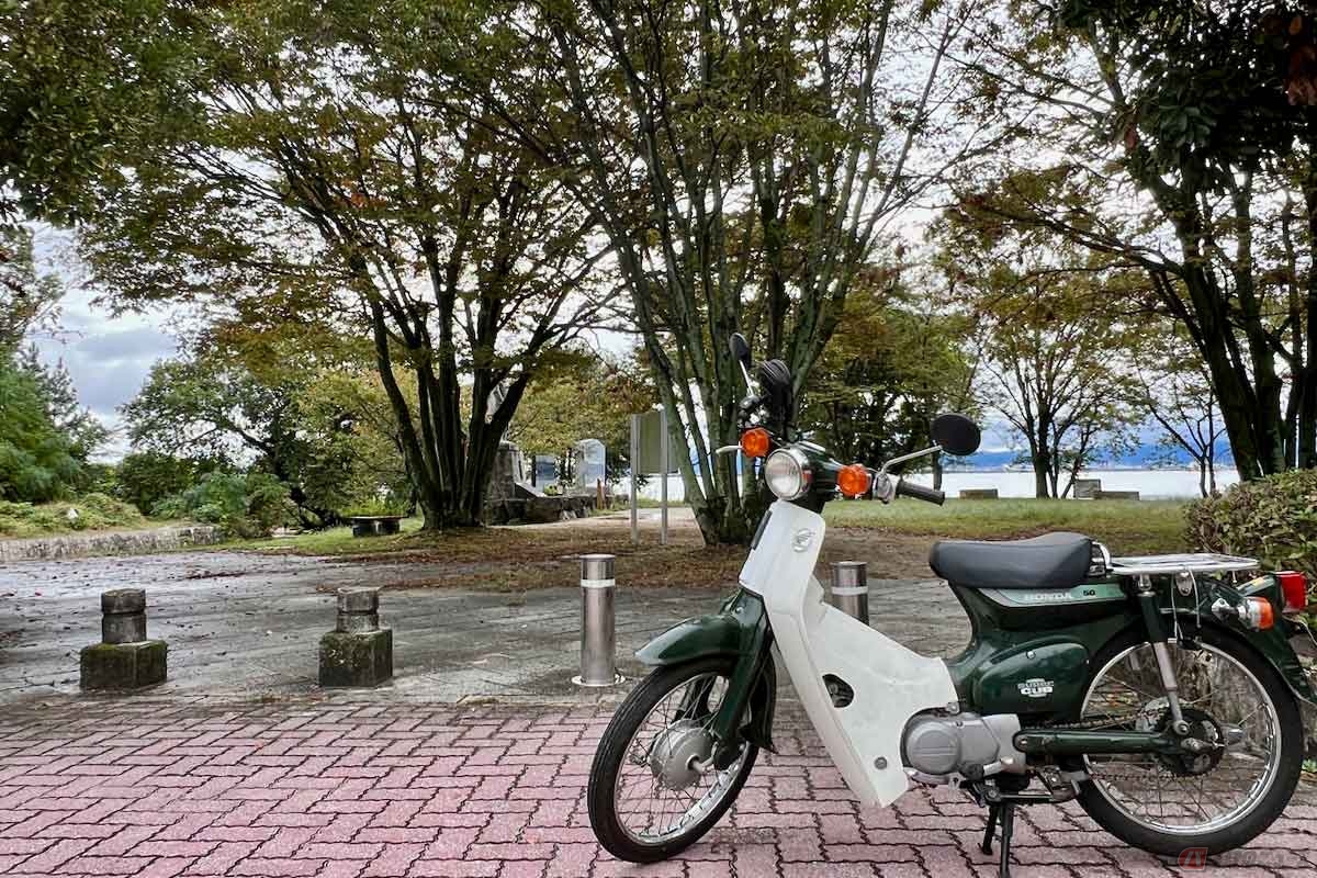 琵琶湖畔に眠る「坂本城」の石垣を求めて バイクで往く城跡巡り