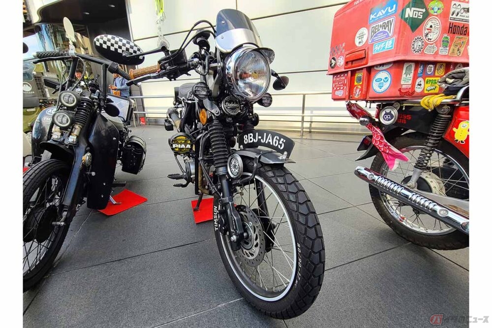 これはクセスゴ!! 英国愛が感じられるノートン風のホンダ「CT125