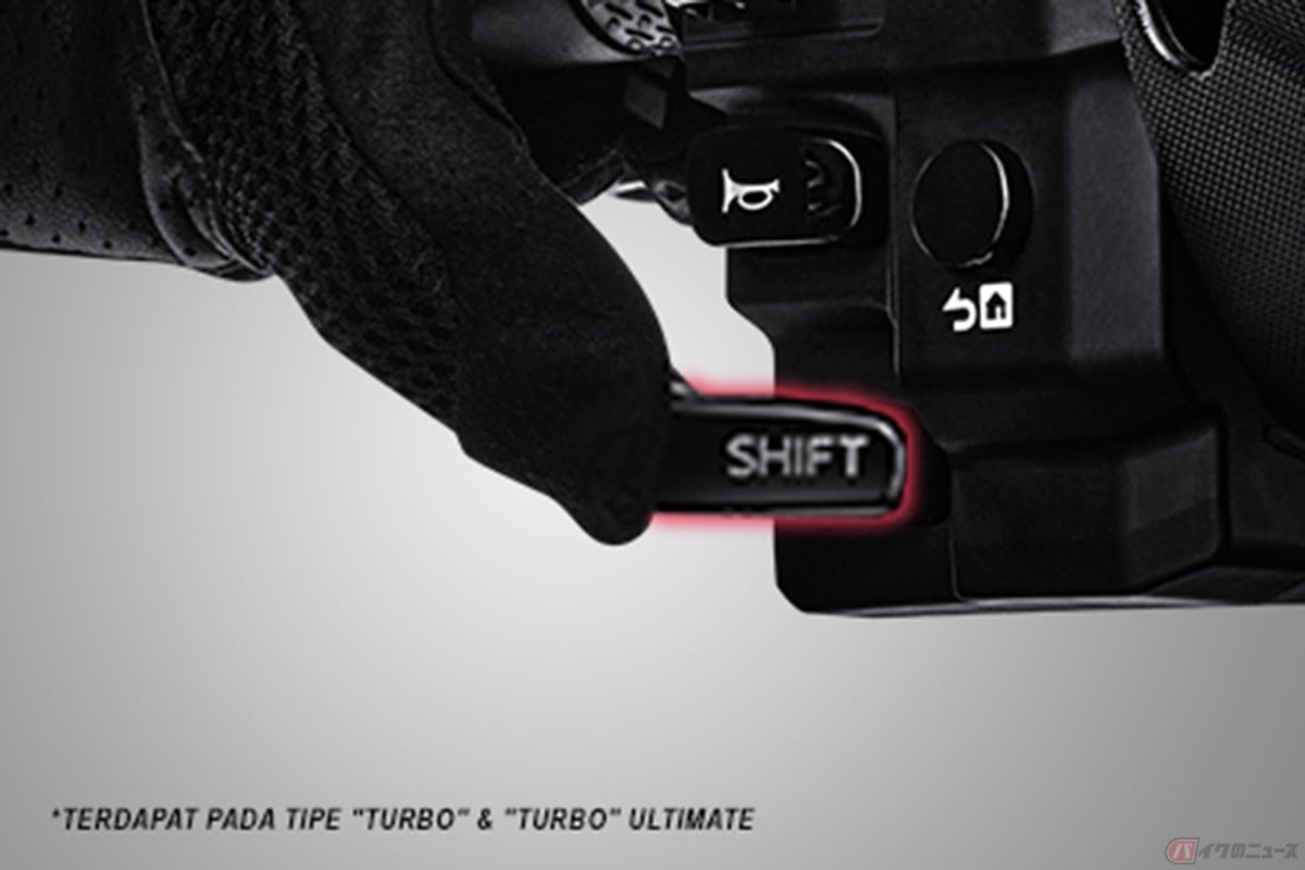 ヤマハ「Aerox Alpha(エアロックス・アルファ)」Turbo Ultimate/Turboに搭載されているTURBO Y-Shift機能