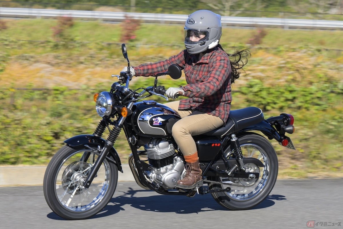 排気量230ccのエンジンでもパワーは申し分ない