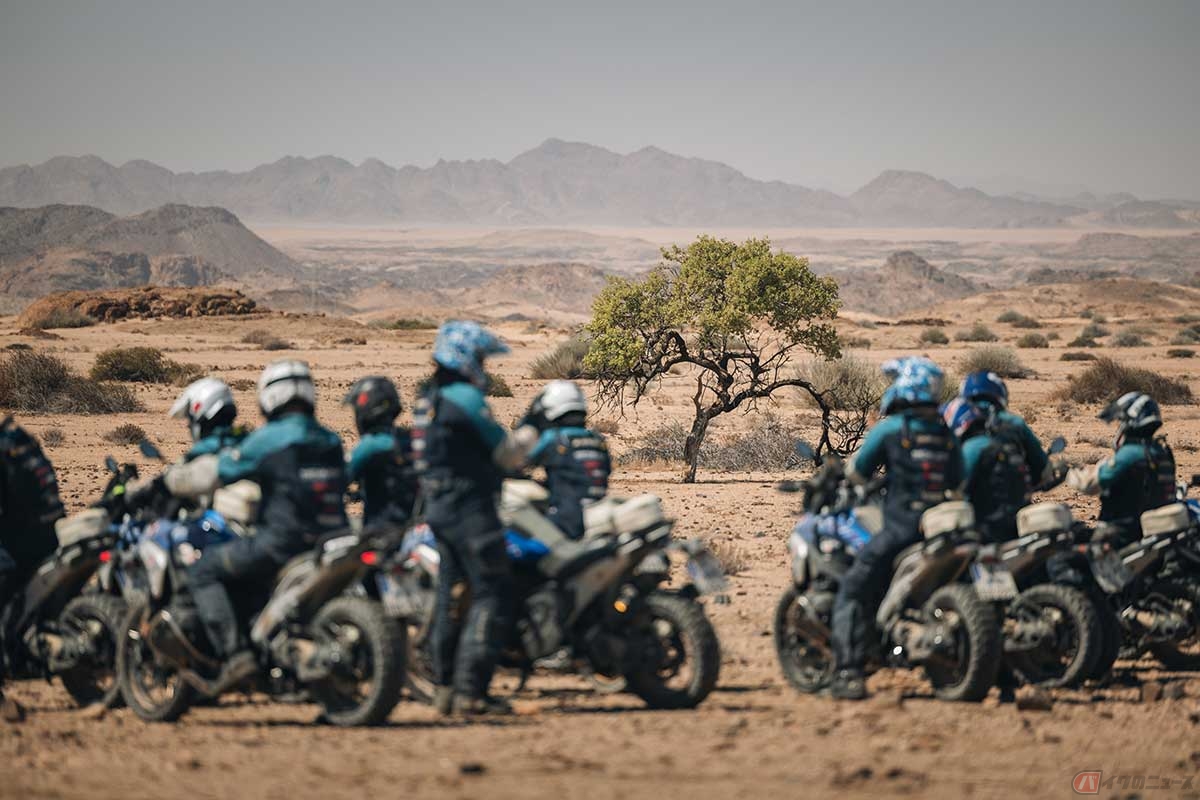 『The International GS Trophy 2024』の舞台となったのは、アフリカ大陸南部のナミビア