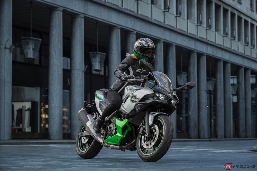 カワサキ「世界で唯一」の量産型ストロングハイブリッド「Ninja7