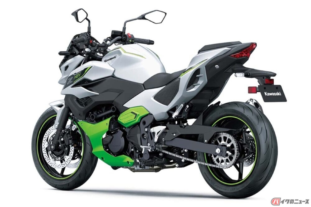 カワサキ「世界で唯一」の量産型ストロングハイブリッド「Ninja7