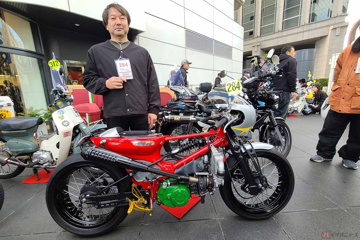 クセスゴ・スーパーカブ・カスタム第3弾!! スズキの軽用インタクーラー