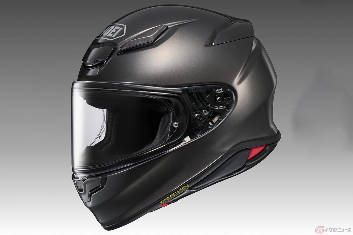 SHOEIがピュアスポーツフルフェイス「Z-8」に追加する新たなカラーバリエーション「アンスラサイトメタリック」