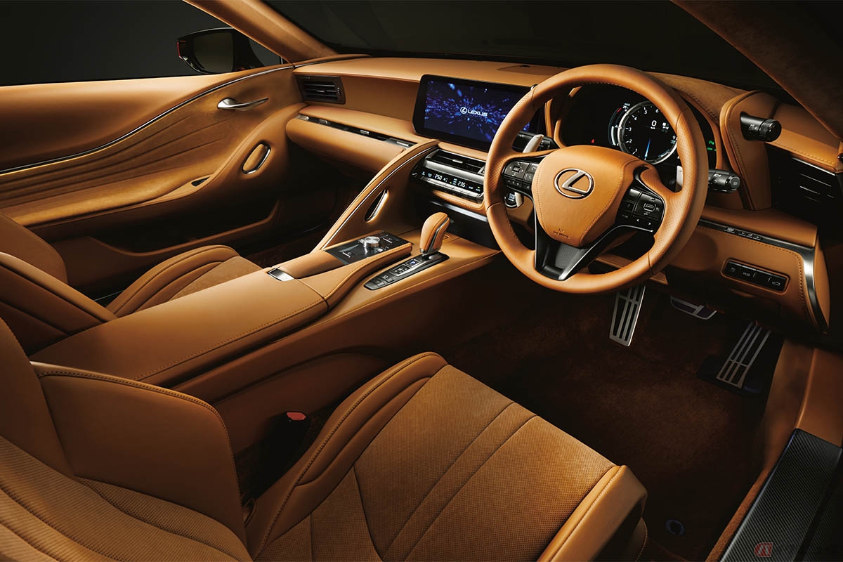 レクサス新型「LC500“S package”」オーカー(オプション装着車)