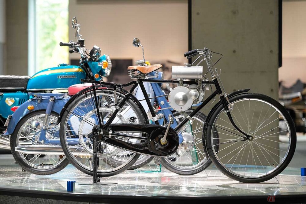 ホンダ初のエンジンは自転車に搭載!? やがて世界へ飛び出す日本