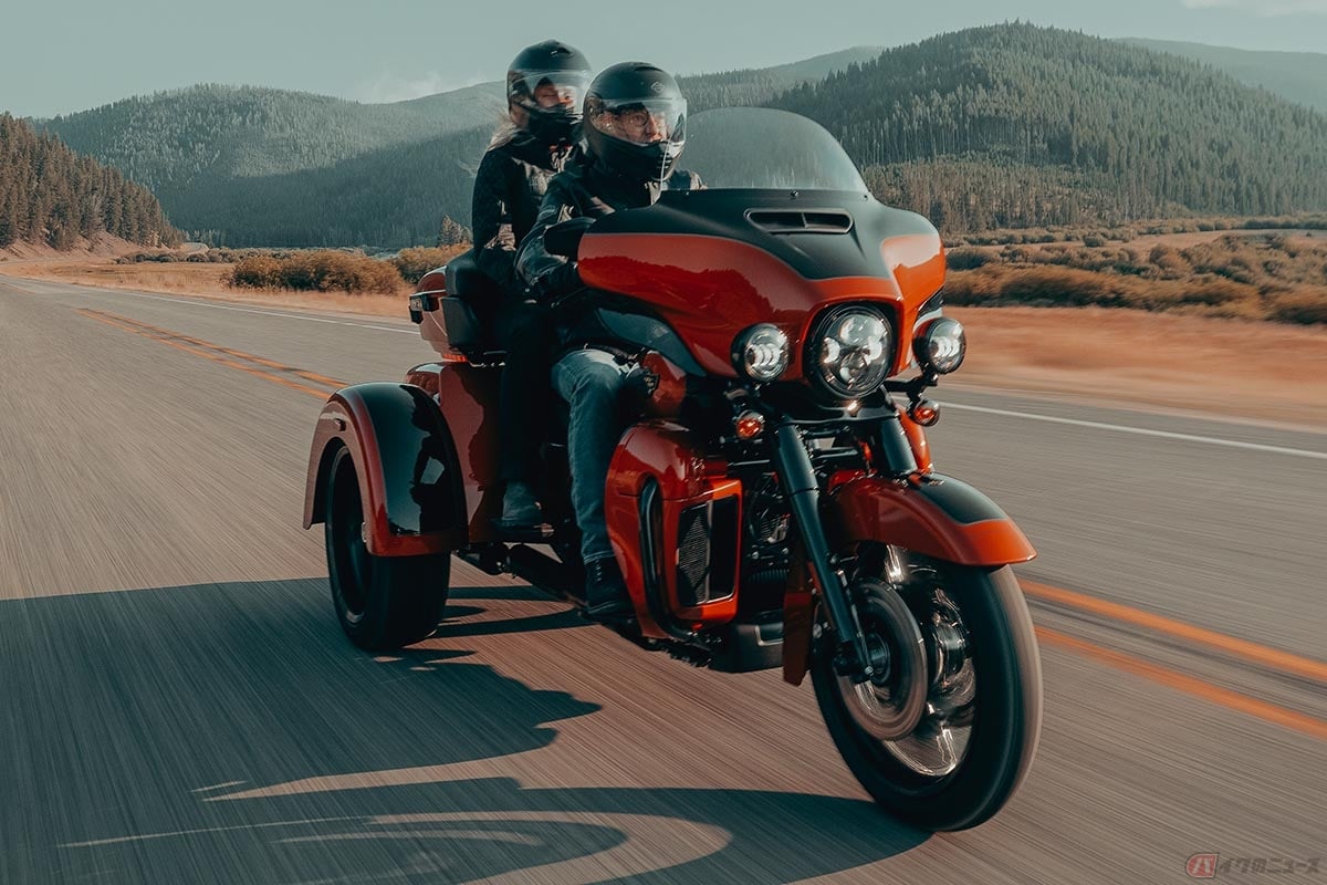 普通自動車MT免許で乗れるハーレーダビッドソン「トライグライド ウルトラ」