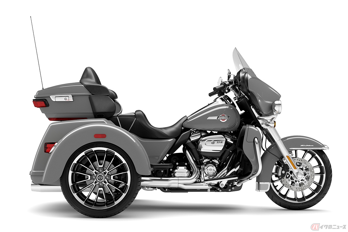 普通自動車MT免許で乗れるハーレーダビッドソン「トライグライド ウルトラ」