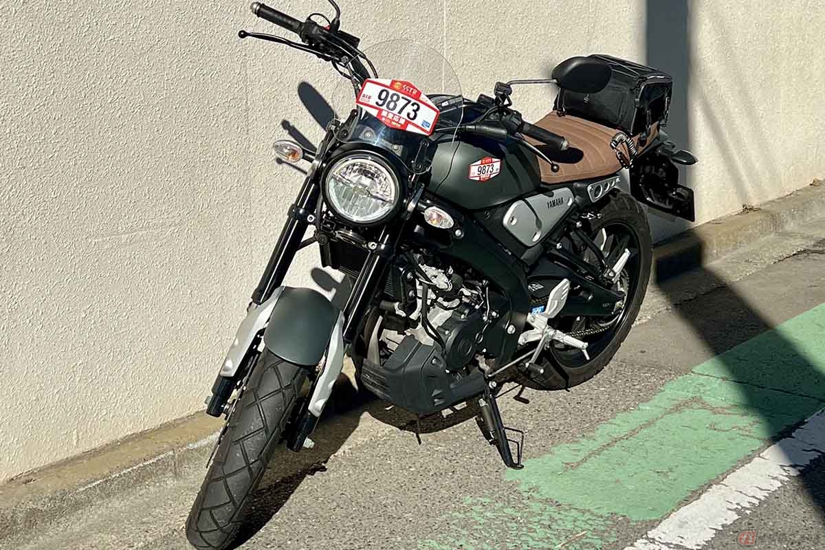 筆者（黒田悟志）の愛車 ヤマハ「XSR155」