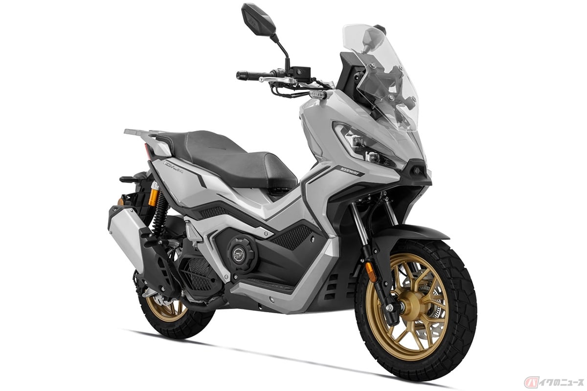 Keewayの新型アドベンチャースクーター「XDV125 Evo」