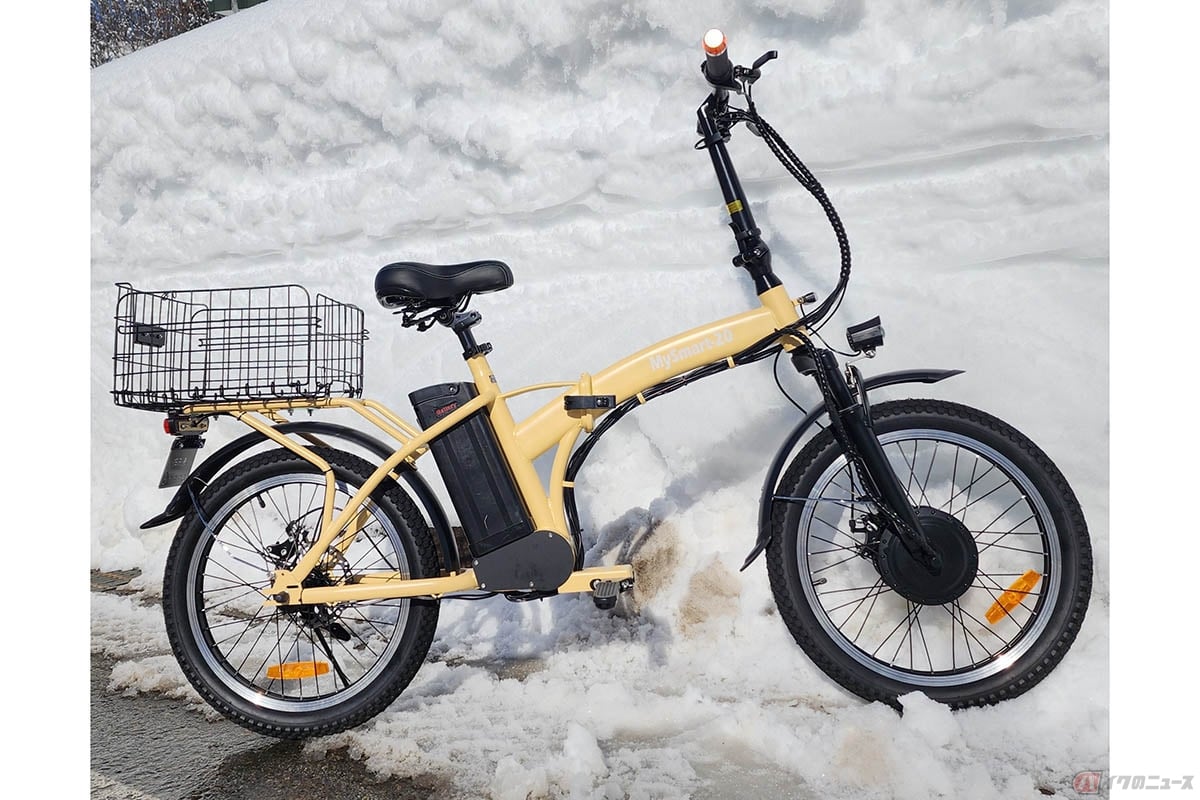 「SunSun」の前輪駆動・特例特定小型原付「MySmart20」