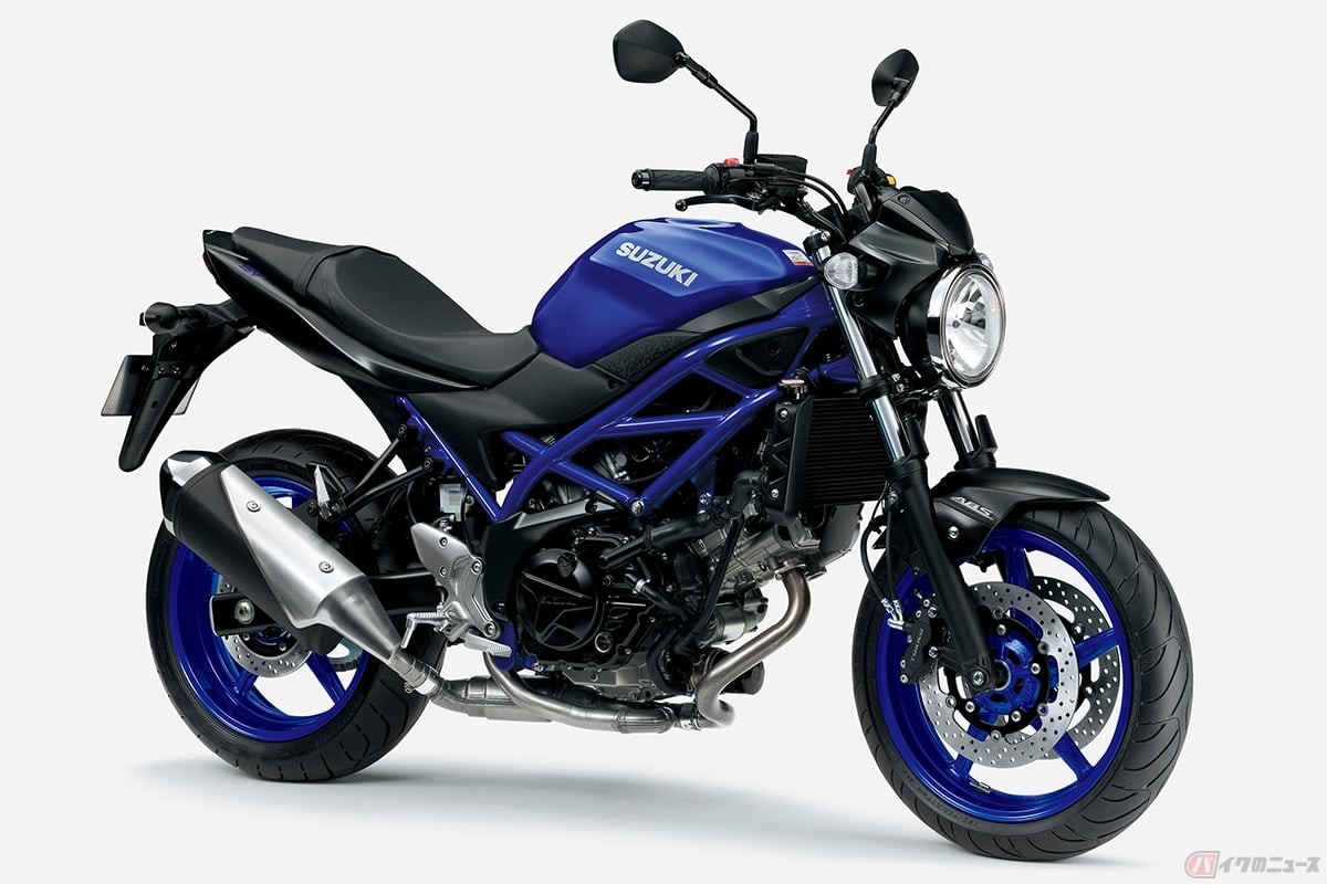 スズキ「SV650」2025年モデル
