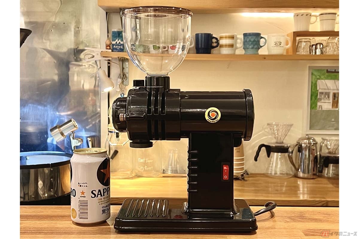1分間に250gの豆を挽ける富士ローヤル「みるっこ」