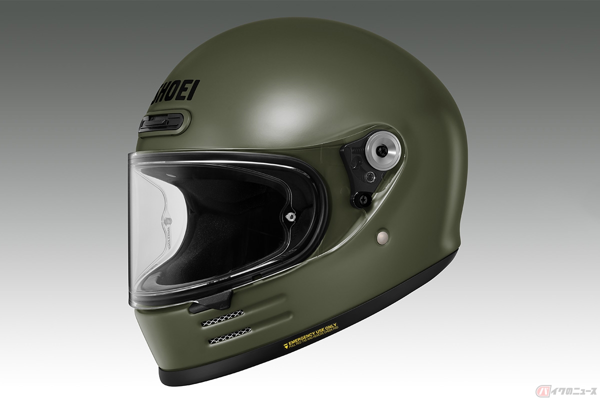 SHOEI「Glamster」モスグリーン