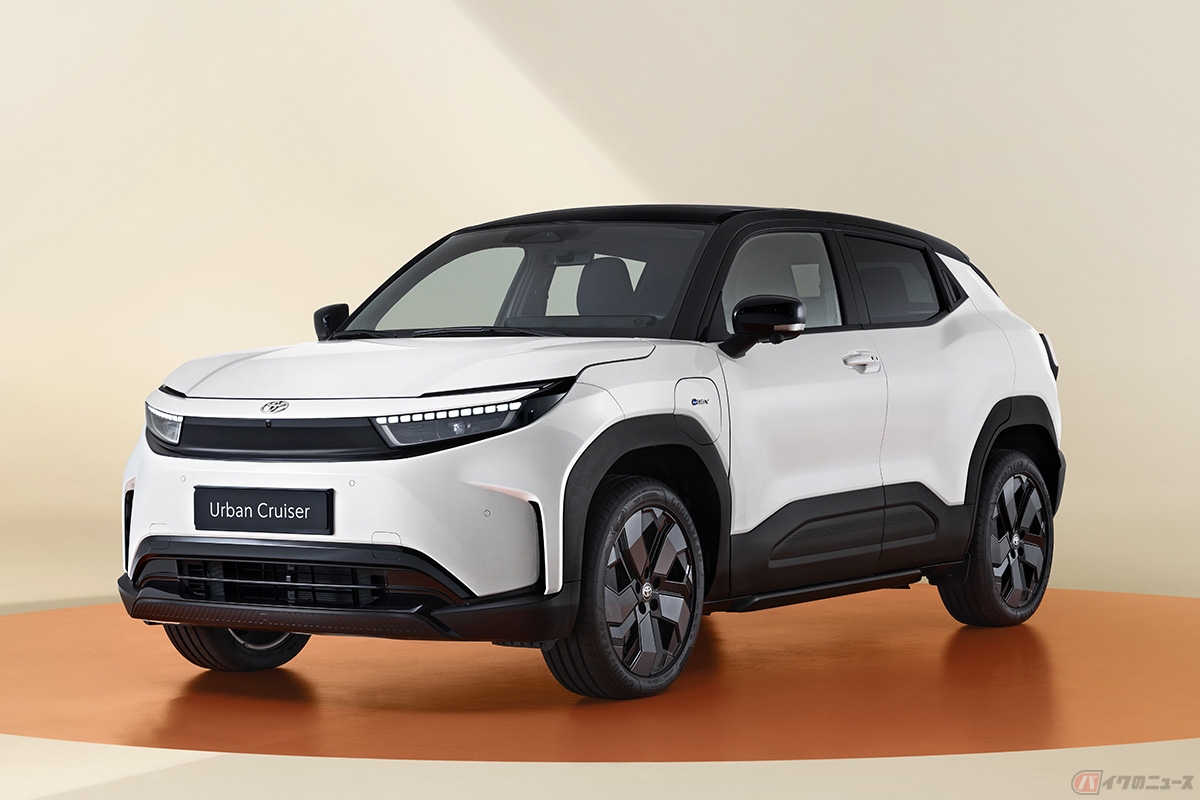 トヨタがイギリスで公開した新型アーバンクルーザー