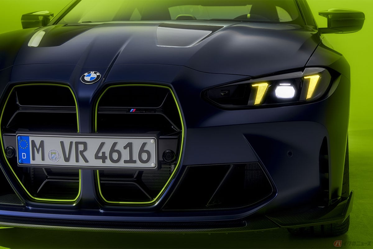 BMW M社が発表した バレンティーノ・ロッシの46歳の誕生日を記念する限定モデル「M4 CS Edition VR46 スタイル」