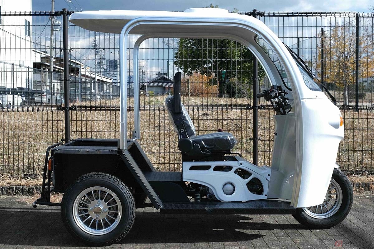 普通自動車免許で乗れる3人乗りトライク「AP Trikes125」の派生モデル 普通自動車免許で乗れる3人乗りトライク「AP Trikes125」の派生モデル