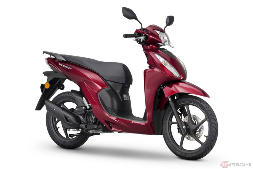 1リッターで52.6kmも走行可能!! ホンダ「Vision 110」2025年モデルを