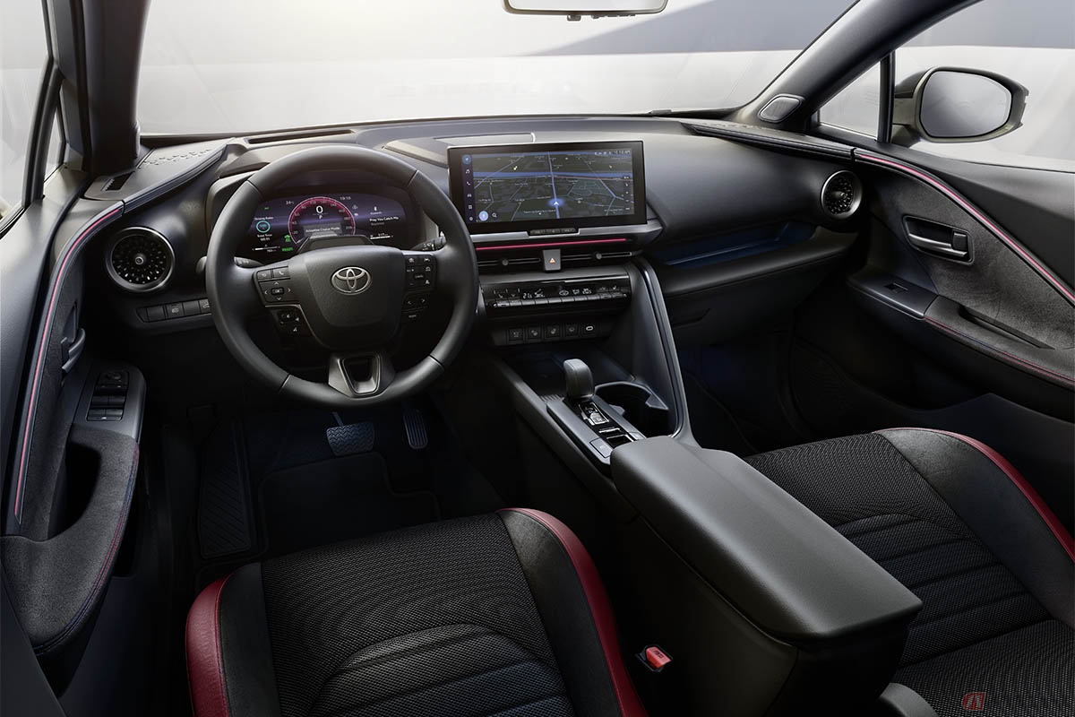 トヨタ「C-HR」2025年モデルの内装