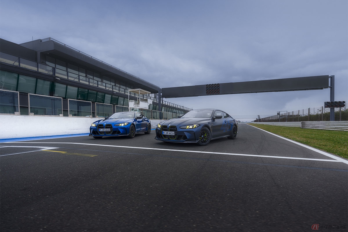 BMW M社が発表した バレンティーノ・ロッシの46歳の誕生日を記念する限定モデル「M4 CS Edition VR46」