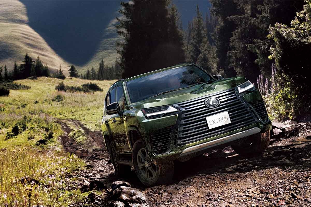 レクサス「LX700h“OVERTRAIL+”」テレーンカーキマイカメタリック