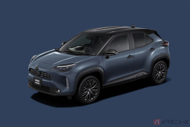 ブラックアクセントでさらに都会的に！ トヨタが新型「ヤリス クロス
