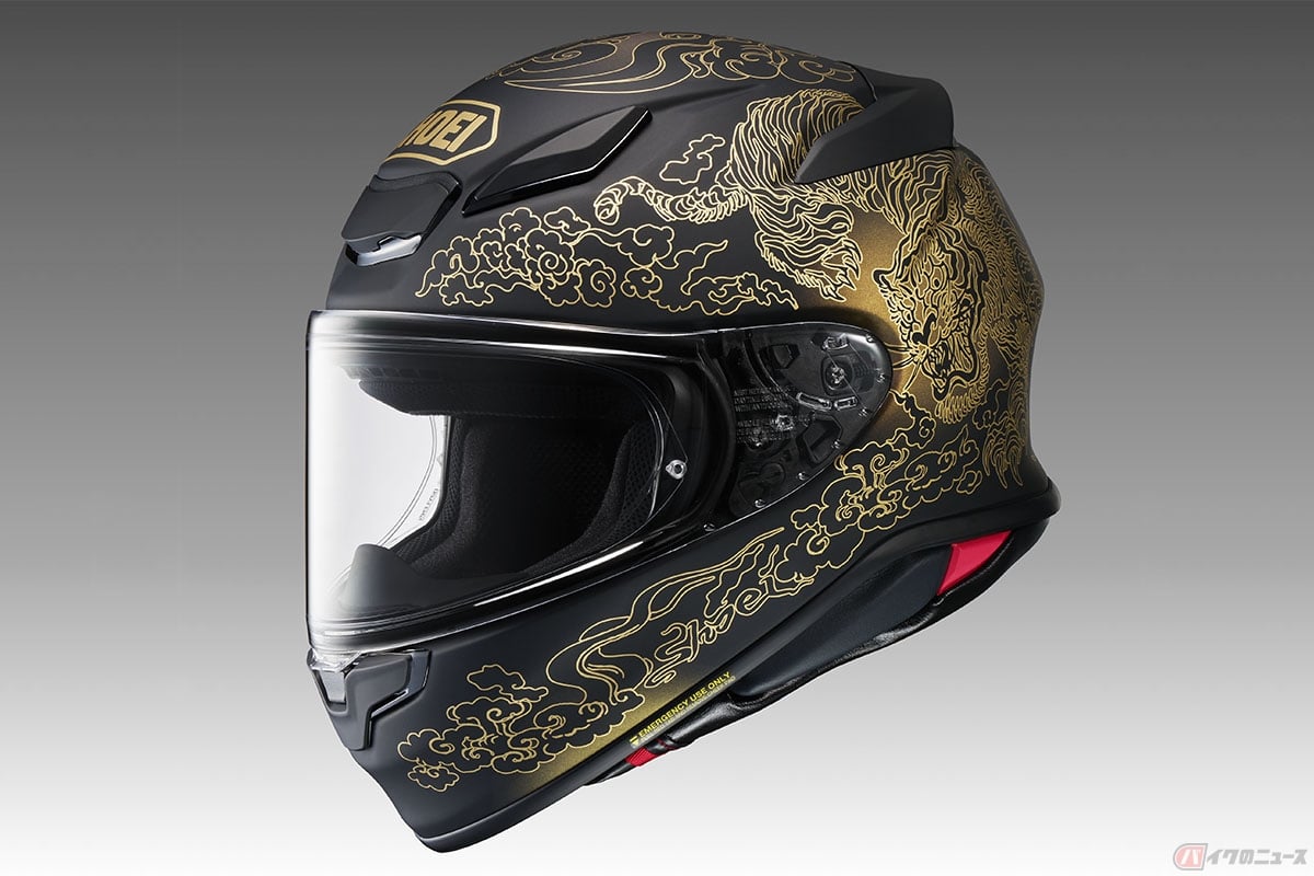 SHOEI「Z-8 FEARLESS(フィアレス)」TC-5(BLACK/GOLD)