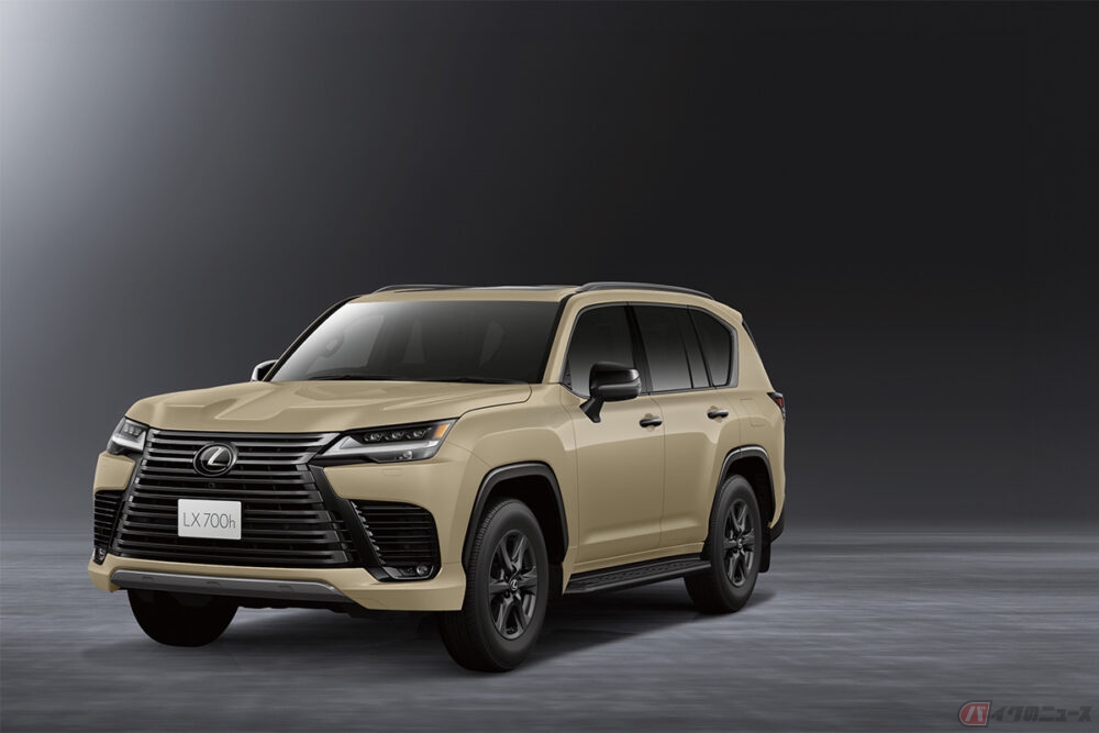 LX700h様向けです。 あの「LX」が電動化!? レクサスが新開発ハイブリッドシステムを搭載