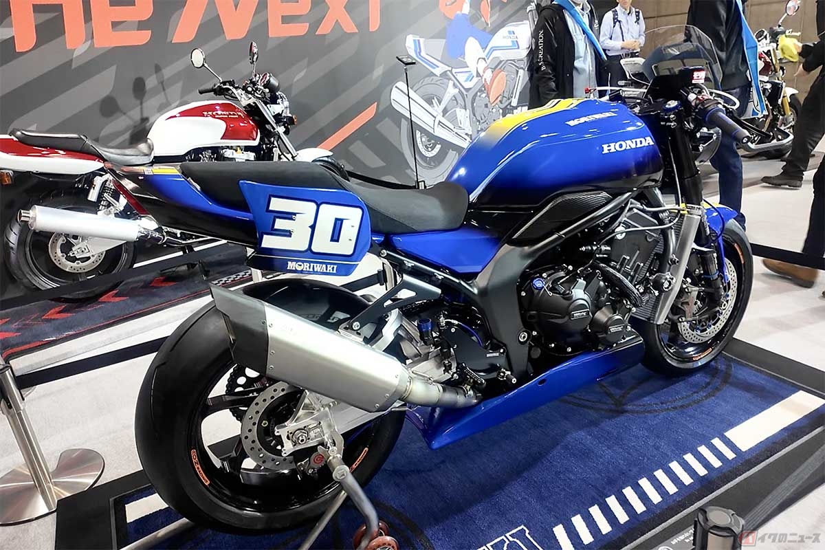 モリワキが手掛けたCB1000Fレーシングコンセプトマシン