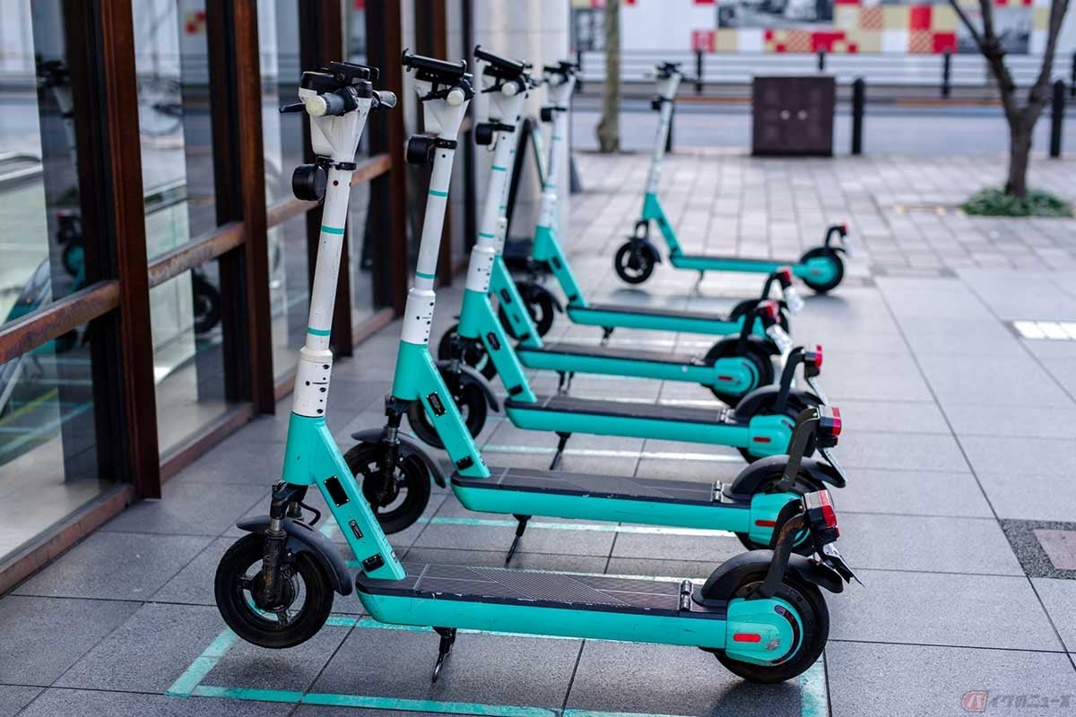 電動キックボードは「原付」の仲間で「特定小型原付」に区分されている