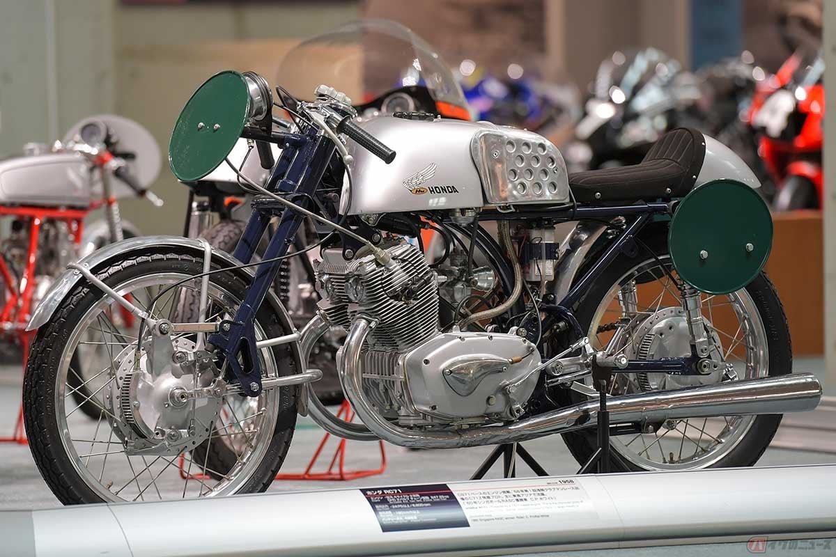 「RC71」は、1960年のシンガポールや東南アジアのレースで活躍した、ホンダの初期のレース専用マシン