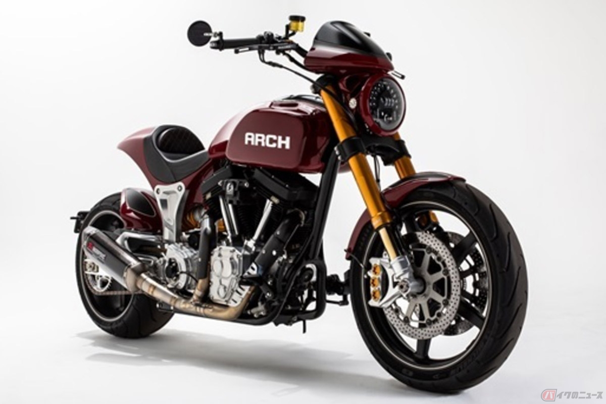 キアヌ・リーブスが設立したバイクブランド「ARCH Motorcycle」の「ARCH KRGT-1」