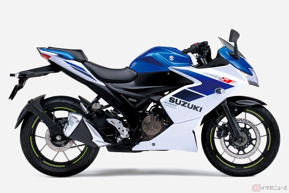 ニーハン」モデルもお値段すえおき!! スズキの軽二輪スポーツ