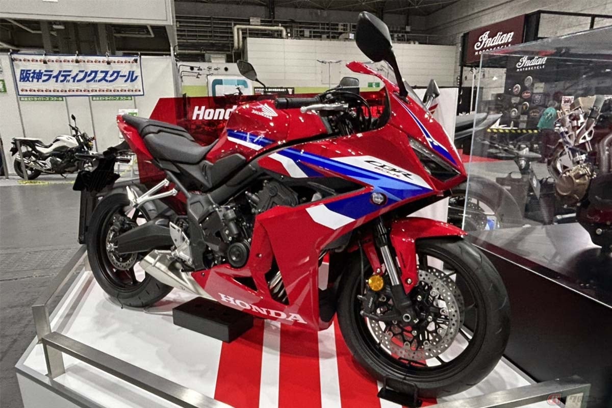第40回 大阪モーターサイクルショー2024にて日本初公開されたホンダ「CBR650R」最新モデル