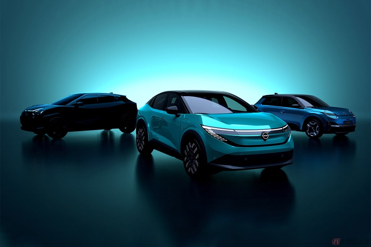 米国 日産の新型ラインアップ(ティーザーイメージ)