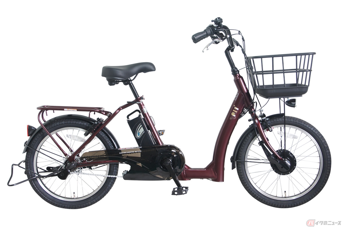 電動アシスト自転車「PELTECH LOWSTEP(ローステップ)」レッド