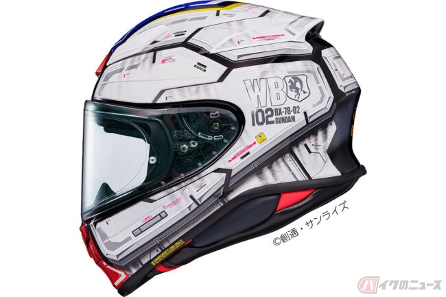 SHOEI「機動戦士ガンダム THE ORIGIN」(OVA版)とのコラボモデル SHOEI Z-8にNewカラー「機動戦士ガンダム THE ORIGIN」(OVA版)との
