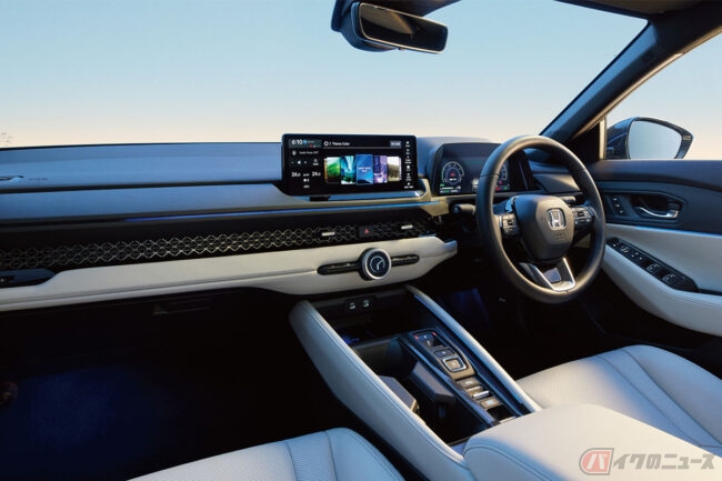 発売は今夏！ ホンダが「アコード e:HEV Honda SENSING 360+」の先行