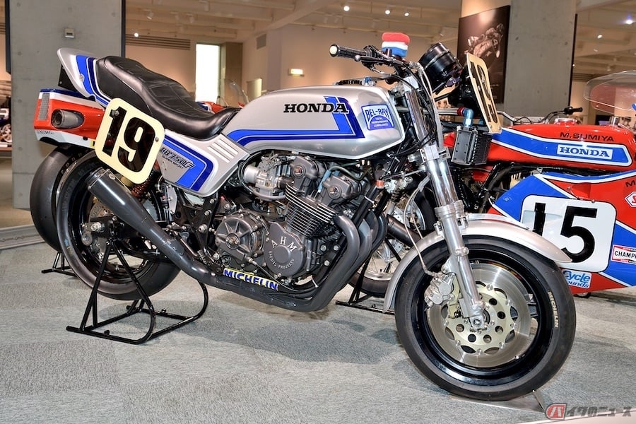 フレディ・スペンサーがが駆ったアメリカ・ホンダのファクトリーマシン「CB750Fレーサー」