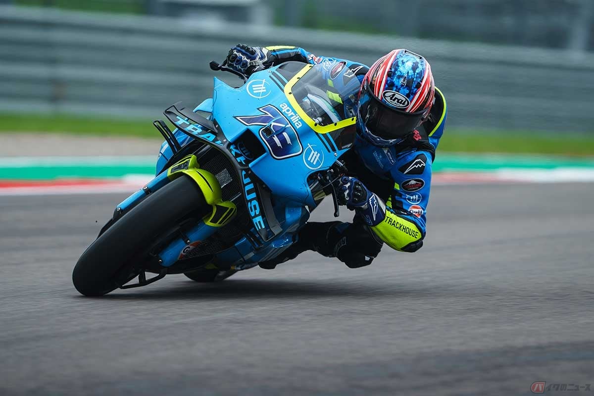 小椋藍選手(#79/トラックハウス・MotoGP・チーム)【2025MotoGP第3戦アメリカズGP】