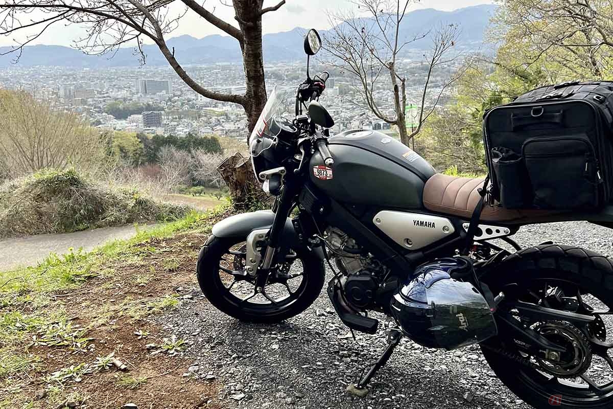 筆者（黒田悟志）の愛車、ヤマハ「XSR155」