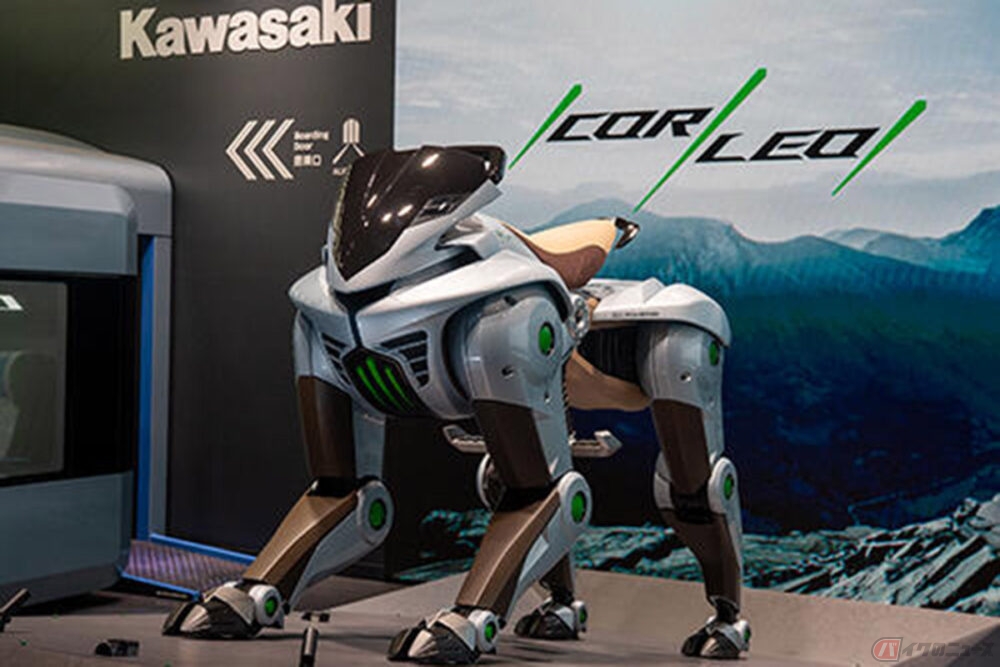 カワサキ製の水素で動く「馬」誕生!? 新感覚のオフロードモビリティ