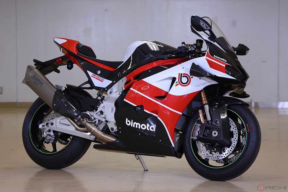 可変ウイングレットを搭載するビモータ「KB998 Rimini(リミニ)」