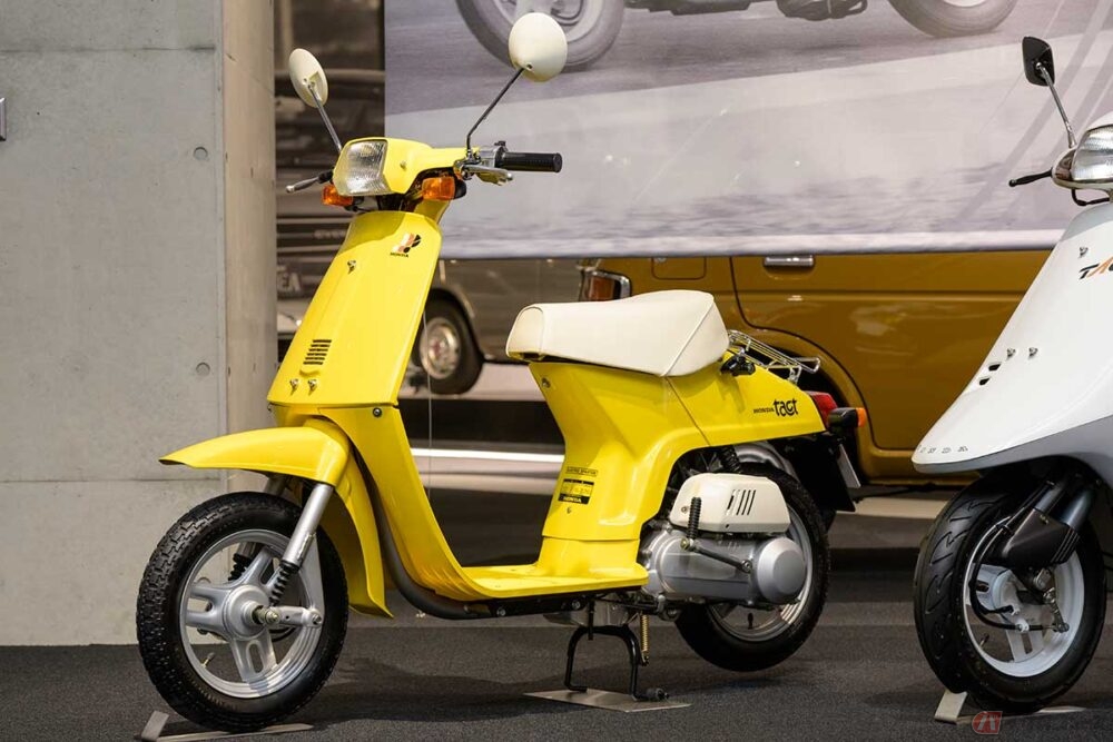 原付スクーターと言えば!? 新時代の火付け役 ホンダ「タクト」は逆襲の